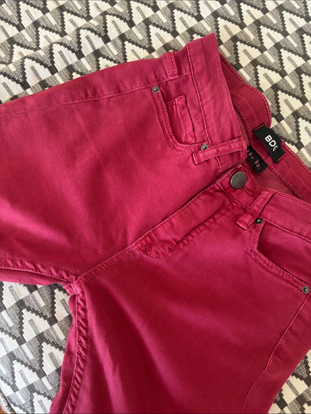 High Rise Cigarette Ankle Pants
